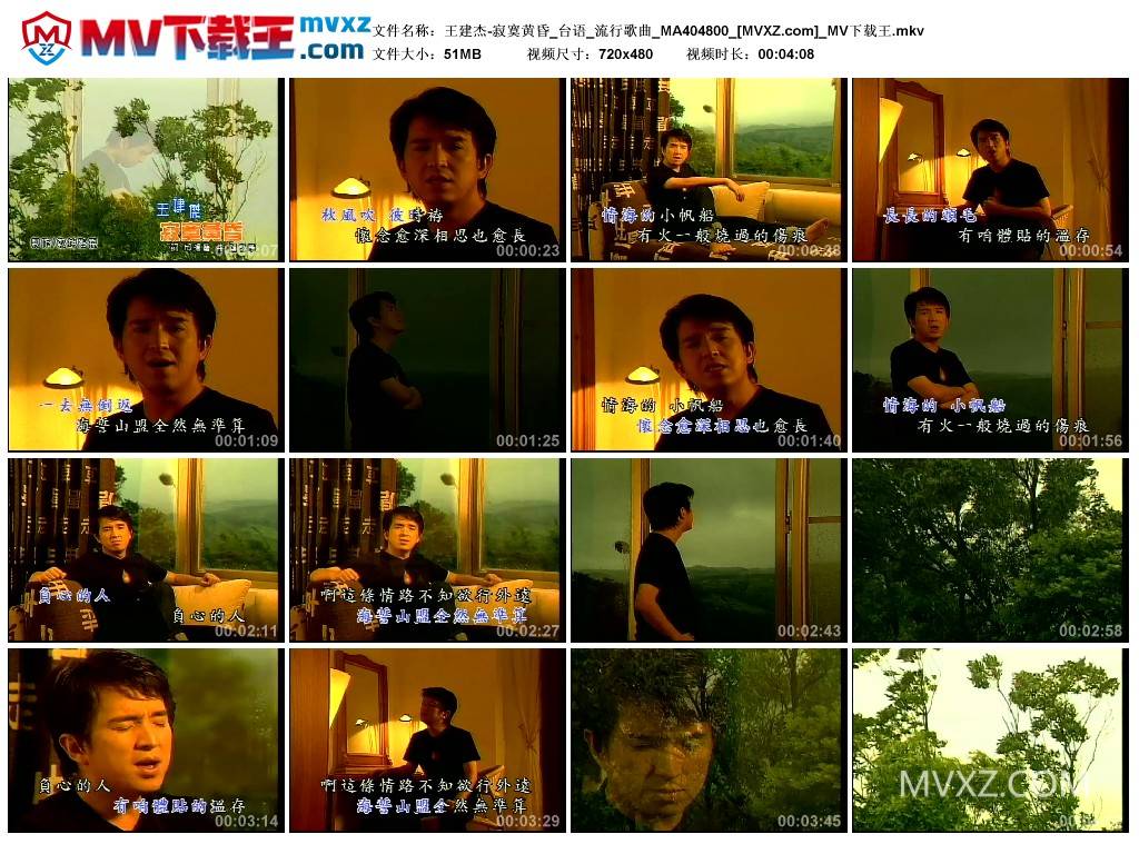 王建杰-寂寞黄昏_台语_流行歌曲_MA404800